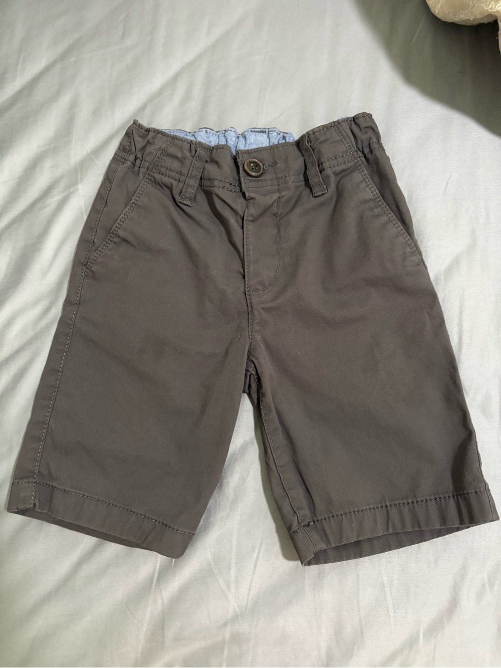 OshKosh B'gosh Brown Kids Chino Shorts